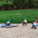 gartenfigur alien gefesselt von gartenzwerg dekofigur lustiges-geschenk