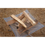 Feuerstelle Feuerschale tragbar zusammenklappbar 42 x 42 cm