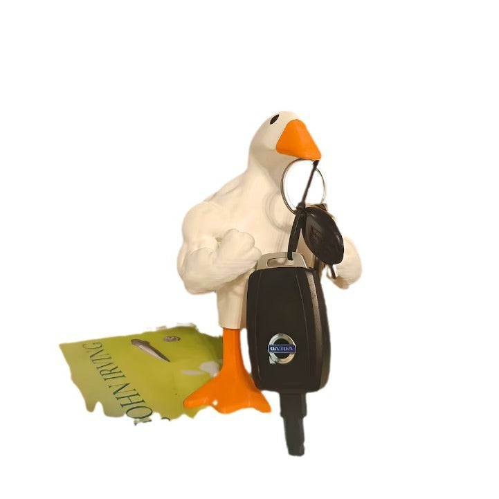 Organizer Ente für Büro und Schreibtisch Stifthalter Schlüsselhalter