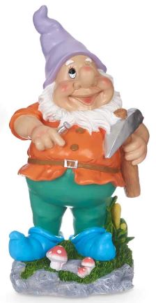 Gartenzwerg gartenfigur groß xxl 42cm haustür deko willkommensschild SEWAS-gartenzwerge