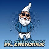 Gartenzwerg Arzt Krankenpfleger Dr. Zwergnase