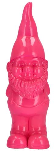 gartenzwerg zwerg dekofigur xxl 40cm pink