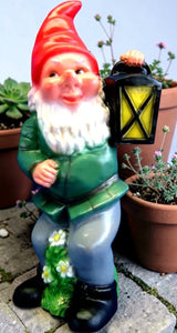 gartenzwerg xxl mit laterne dekofigur garden gnome groß 