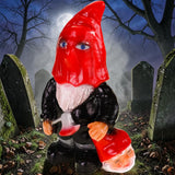 Gartenzwerg Henker Halloween Horror 41cm PVC wetterfest Zombie gartenfigur
