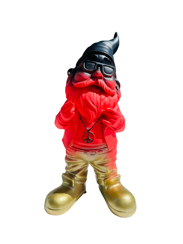 gartenzwerg sewas schwarz-rot-gold deutschland-zwerg volkszwerg deutschland-fahne gartendekozwerg