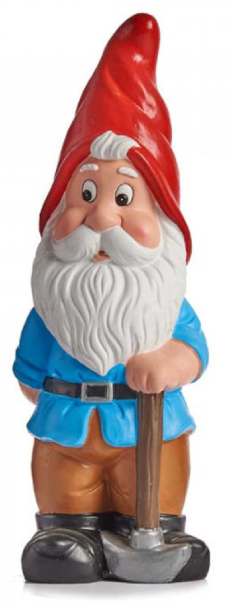 Gartenzwerg Gartenfigur 38cm groß Mütze Rot Wichtel SEWAS