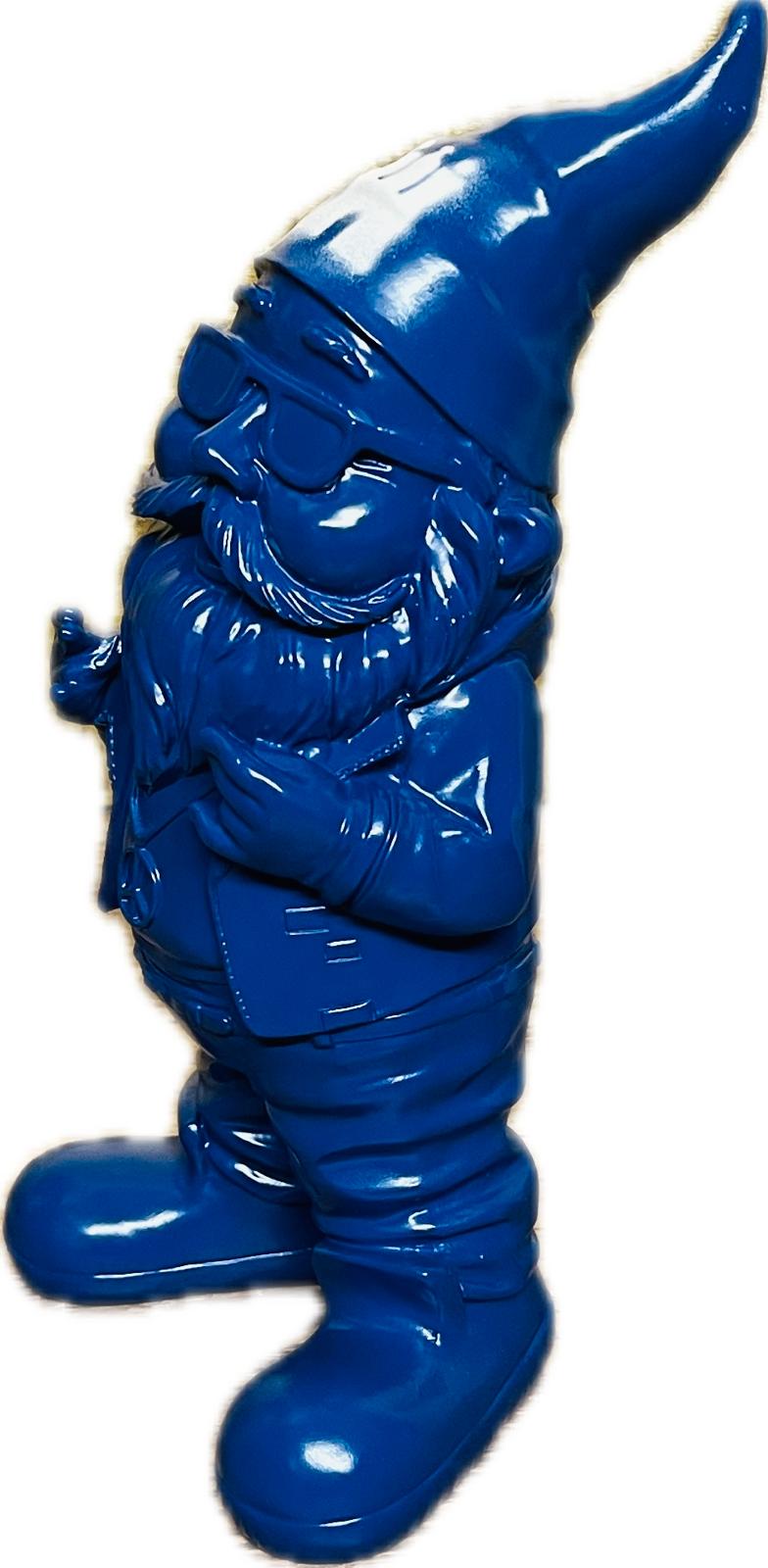 Gartenzwerg blau weiss hamburg wappen gartenfigur garden gnome wichtel wetterfest Dekofigur SEWAS