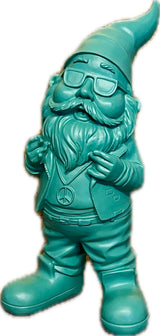 gartenzwerg gartenfigur zwerg dwarf gnome sewas-gartenzwerge sewas mintgrün grün türkis