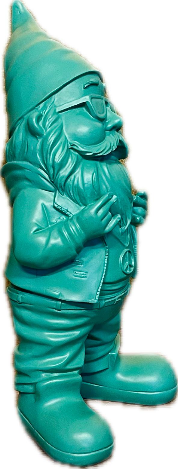 gartenzwerg gartenfigur zwerg dwarf gnome sewas-gartenzwerge sewas mintgrün grün türkis