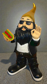 gartenzwerg zwerg mit döner dönermann dekofigur döner kebab figur sewas gartenzwerge