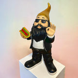 gartenzwerg zwerg mit döner dönermann dekofigur döner kebab figur sewas gartenzwerge