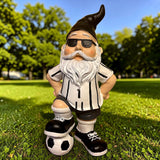 gartenzwerg SEWAS fußballspieler fussballspieler fußballer retro trikot bundesliga adidas zwerg dekofigur gartenfigur