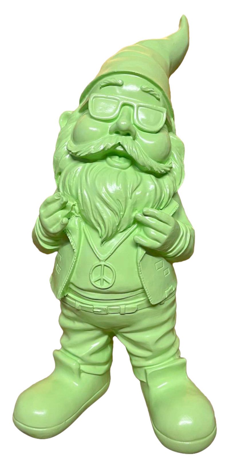 gartenzwerg gartenfigur zwerg dwarf gnome sewas-gartenzwerge sewas pastellgrün