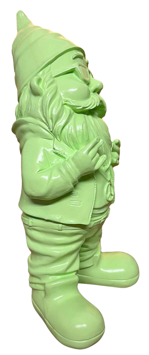 gartenzwerg gartenfigur zwerg dwarf gnome sewas-gartenzwerge sewas pastellgrün