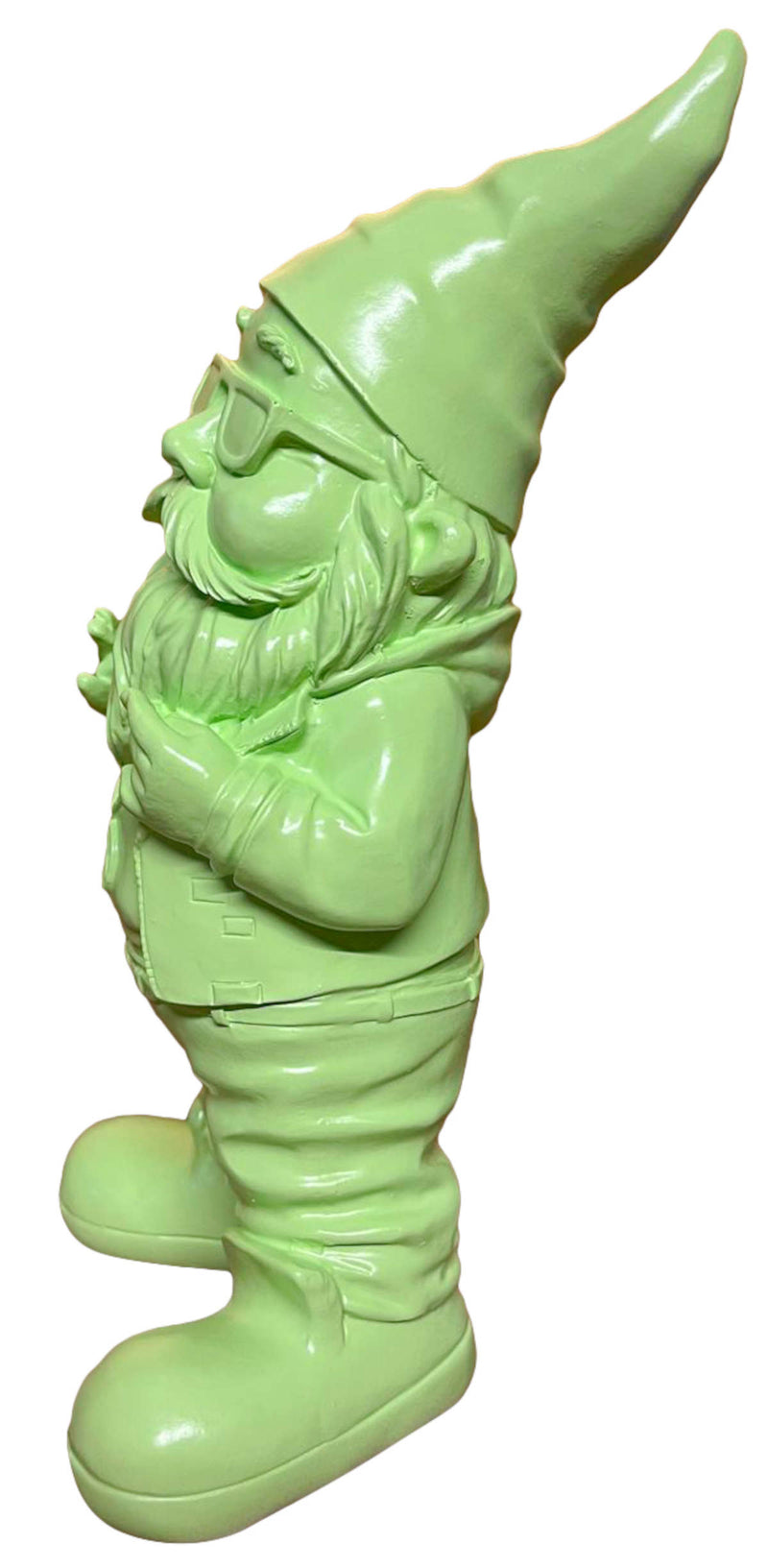 gartenzwerg gartenfigur zwerg dwarf gnome sewas-gartenzwerge sewas pastellgrün