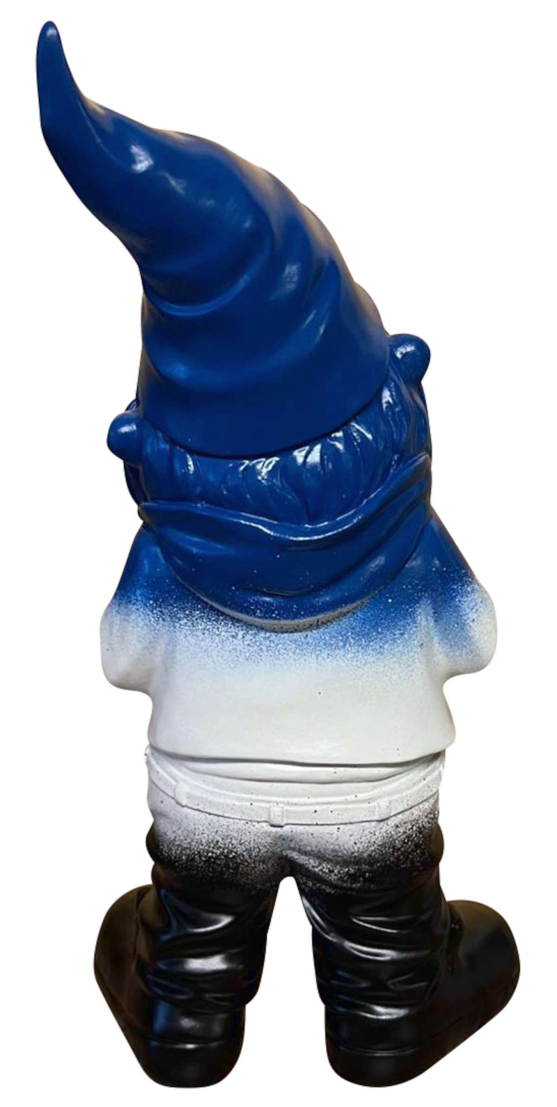 gartenzwerg gartenfigur zwerg dwarf gnome sewas-gartenzwerge sewas schwarz-weiß-blau