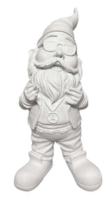 Gartenzwerg Weiß gartenfigur dekofigur wetterfest dekofigur geschenkidee weihnachtsdeko weihnachtsmann SEWAS