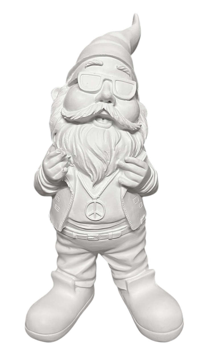 Gartenzwerg Weiß gartenfigur dekofigur wetterfest dekofigur geschenkidee weihnachtsdeko weihnachtsmann SEWAS