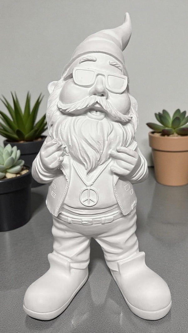 Gartenzwerg Weiß gartenfigur dekofigur wetterfest dekofigur geschenkidee weihnachtsdeko weihnachtsmann SEWAS