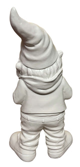 gartenzwerg im anzug mit krawatte in schwarz dekofigur gartenfigur gnome dwarf kunstharz figur
