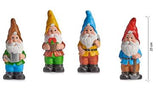 Gartenzwerg Gartenfigur 25cm groß Mütze Blau Wichtel SEWAS