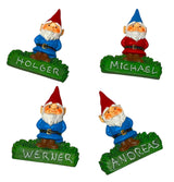 gartenzwerg magnet mit wunschname personalisierbar geschekidee namensgeschenk