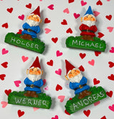 gartenzwerg magnet mit wunschname personalisierbar geschekidee namensgeschenk