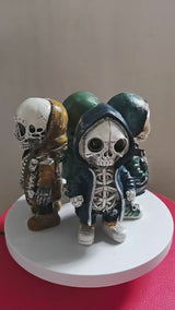 Skelett dekofigur totenkopf zombie SEWAS gartenzwerge